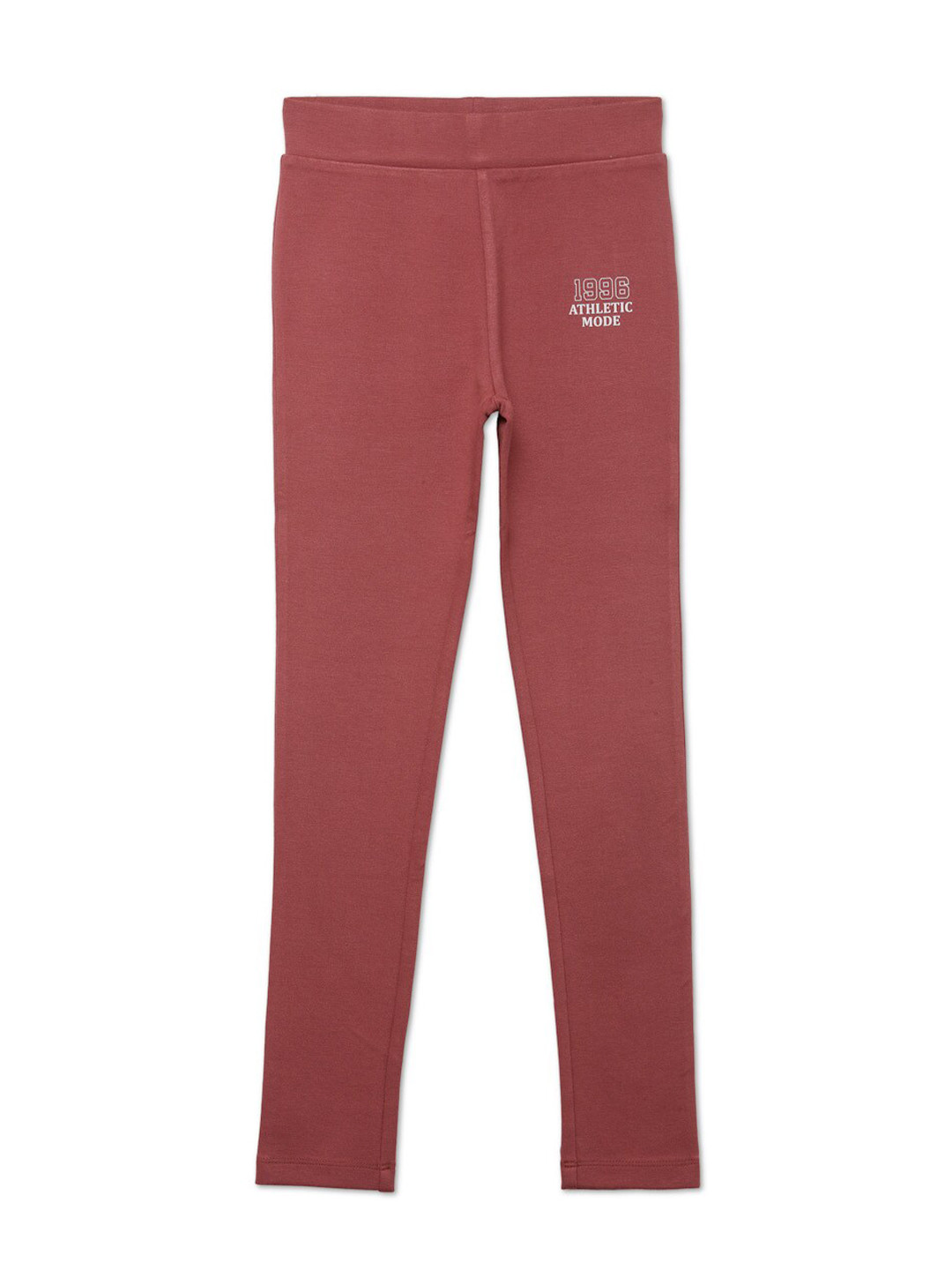 Mode by Red Tape Girls Pink Solid Skinny-Fit Treggings