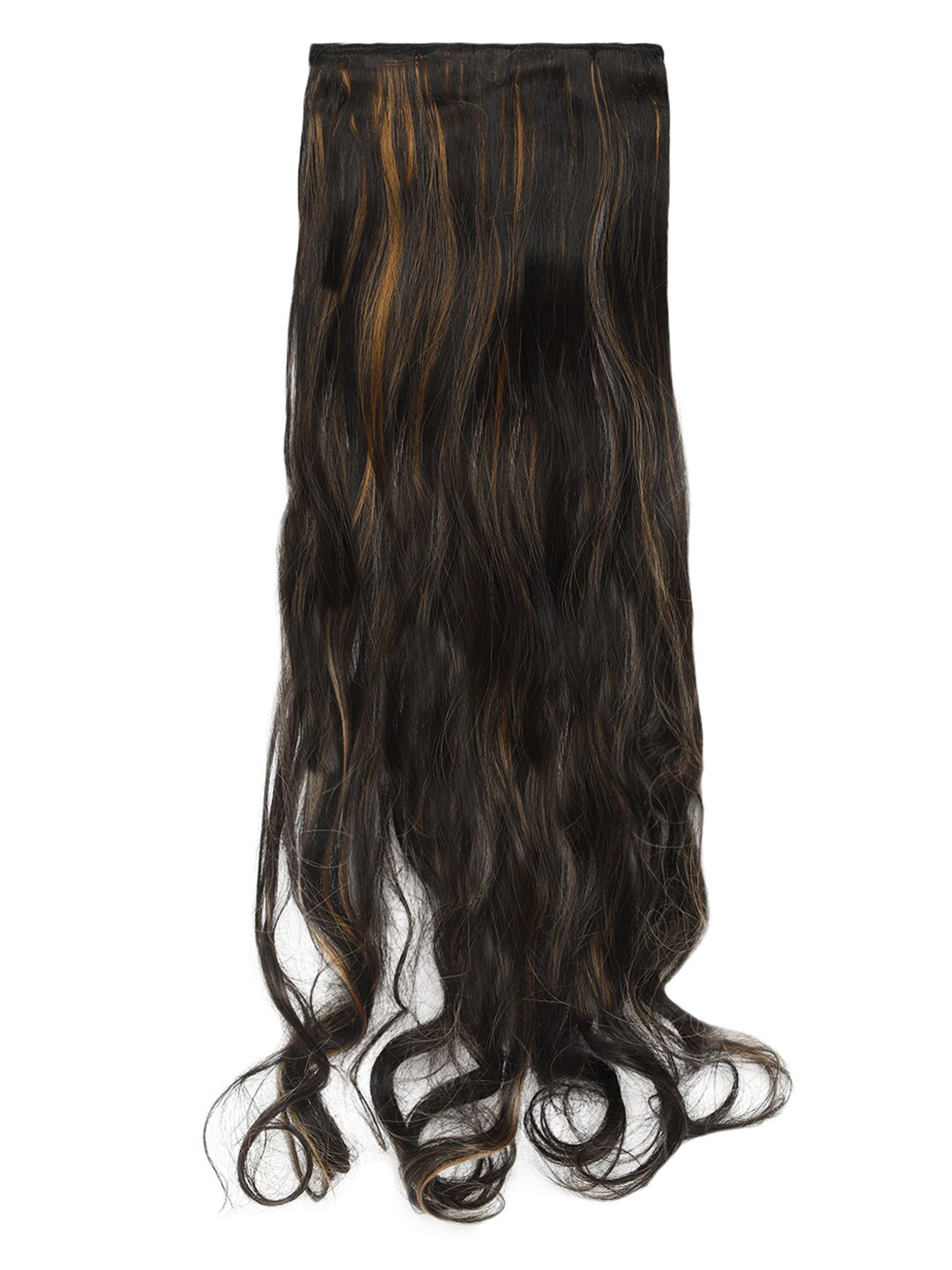 Elegant Hairs Women Black & Beige Synthetic Hair