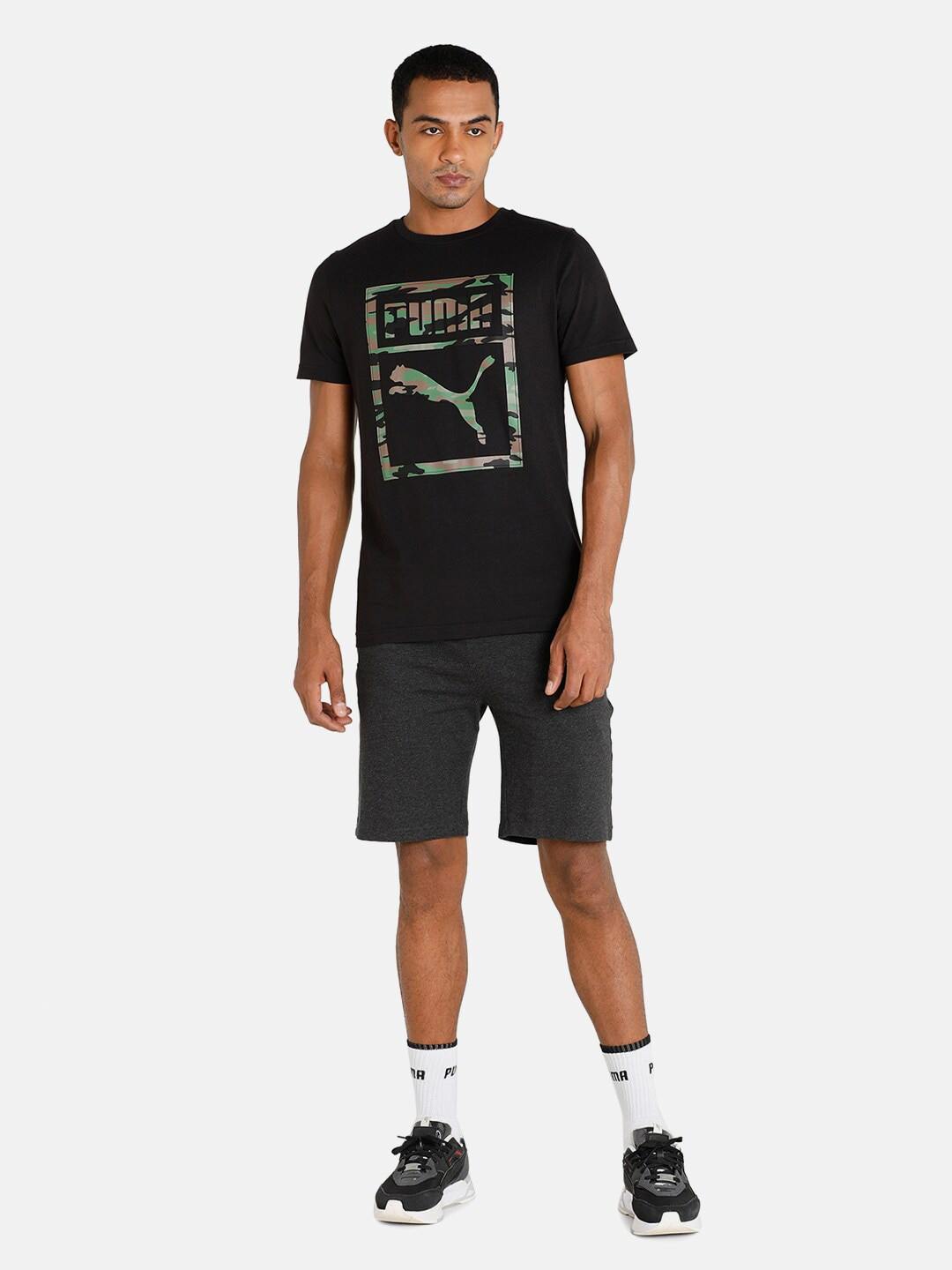 Puma Camo Box Men Slim Fit T-Shirt