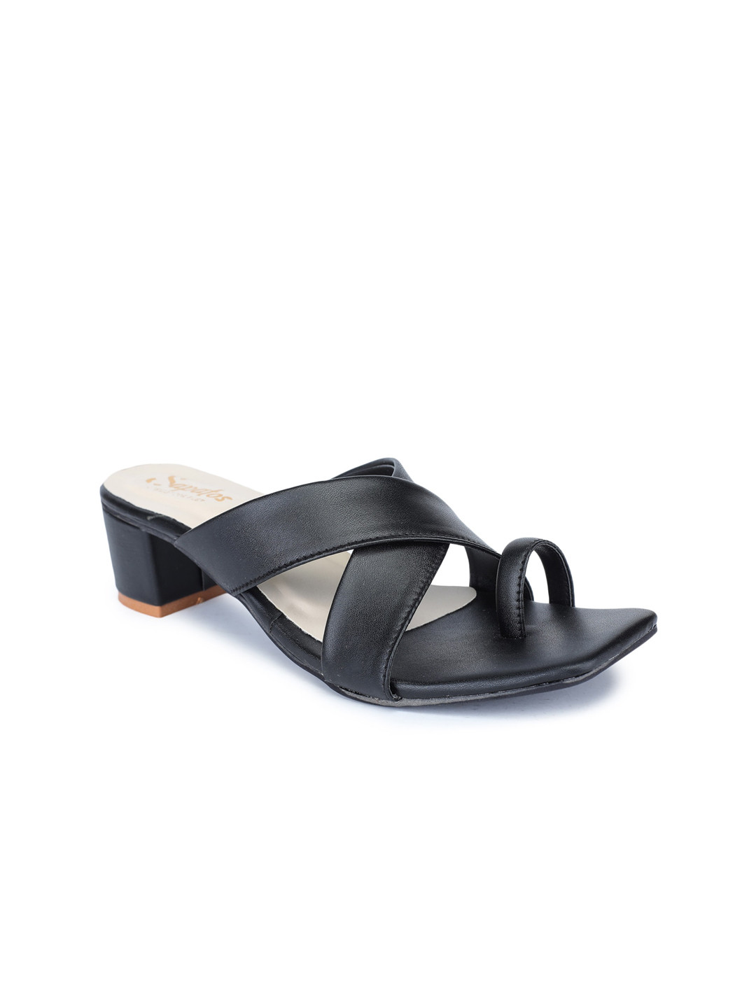 SAPATOS Black Block Sandals