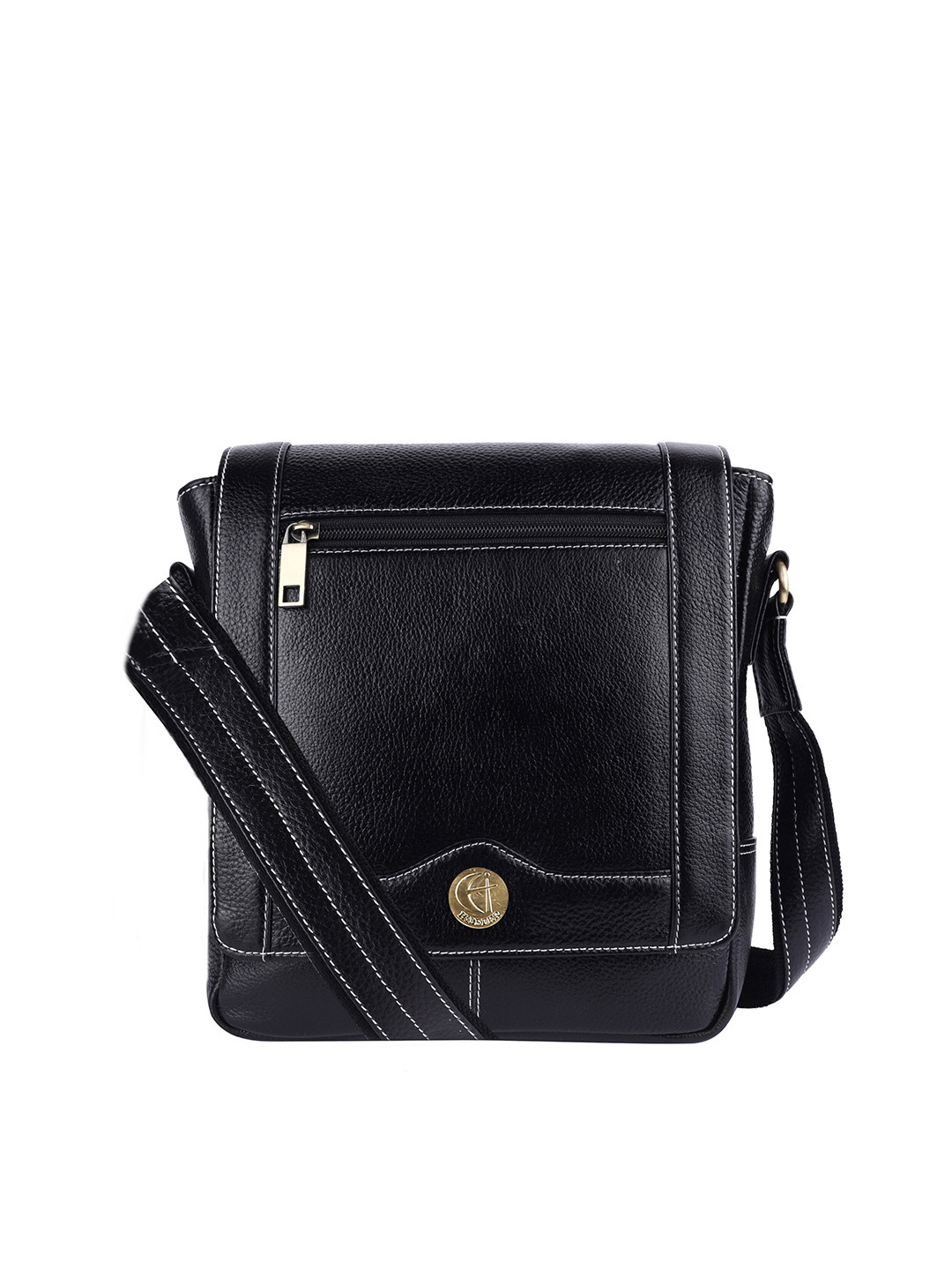 HiLEDER Leather Messenger Bag