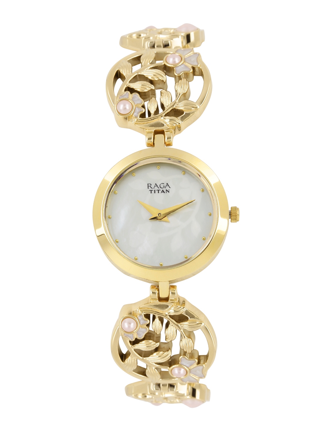 Titan raga mother of pearl online watches