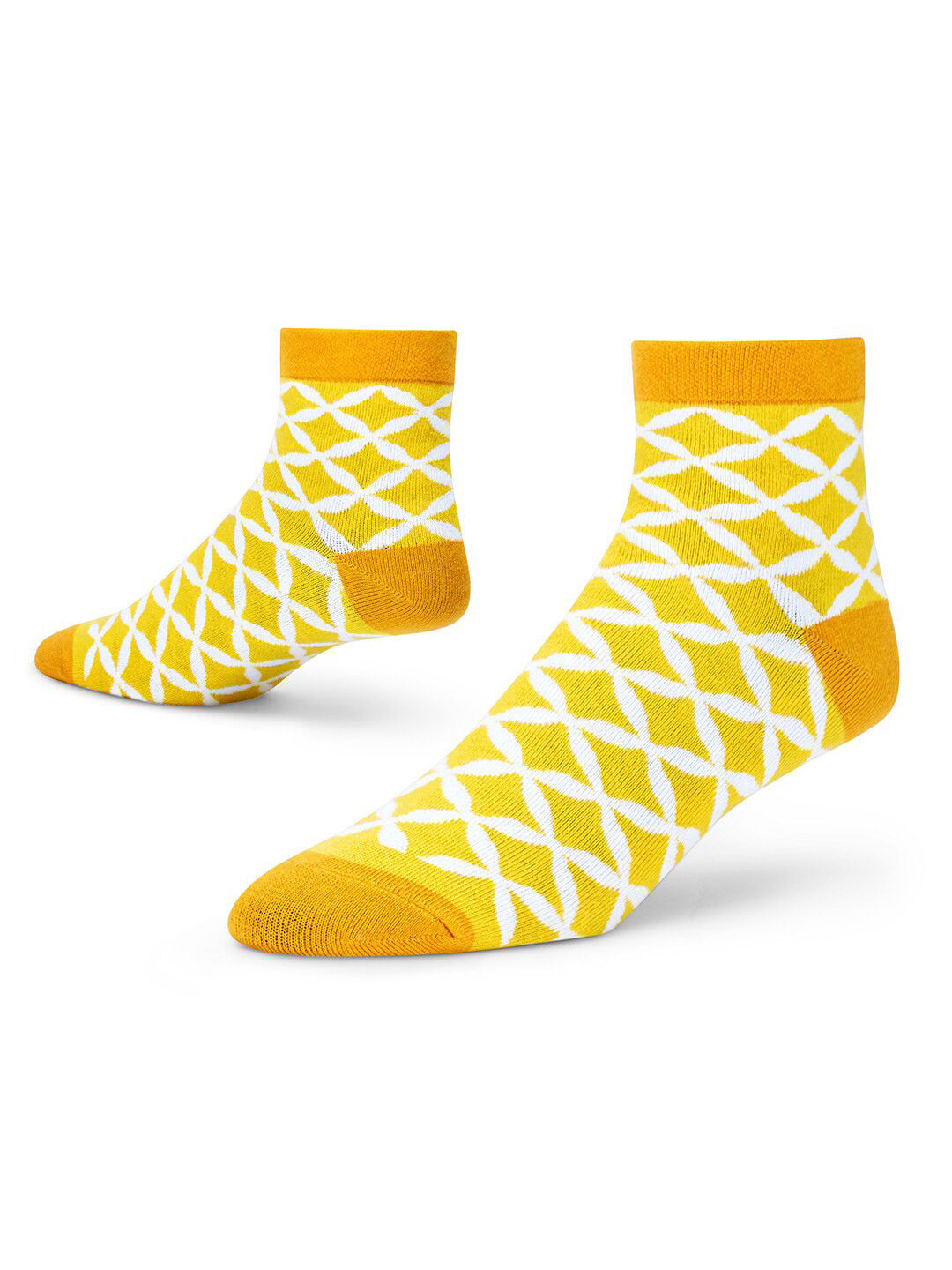 Dynamocks Multicoloured Patterned Ankle Length Socks