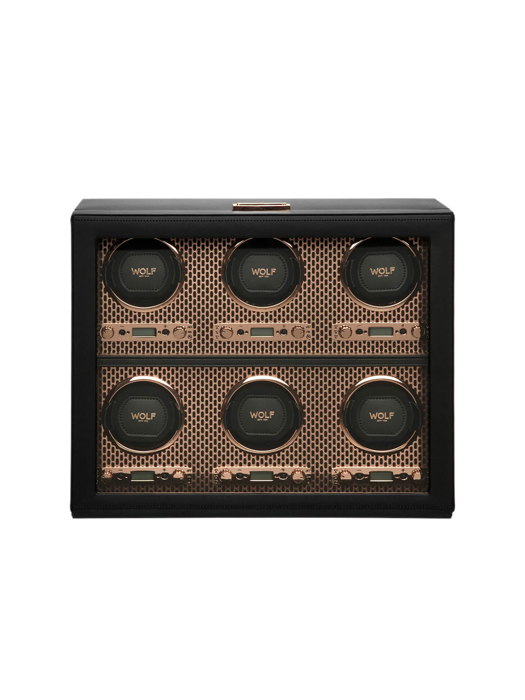 WOLF Copper-colored Axis 6 Piece Winder