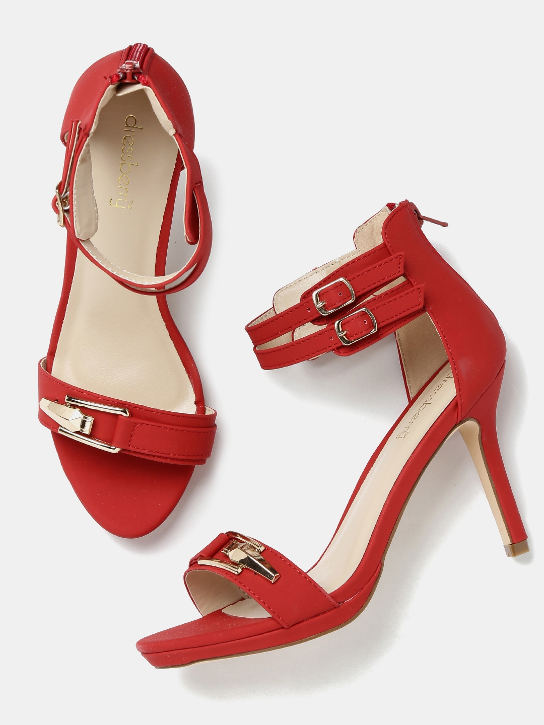 red heels myntra