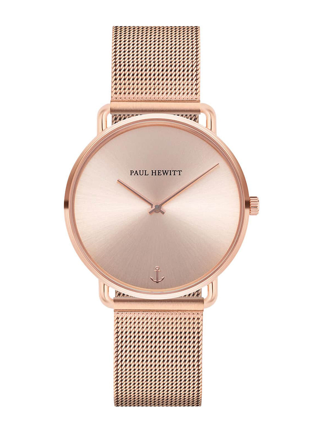 PAUL HEWITT Women Rose Gold-Toned Dial & Rose Gold Toned Stainless Steel Bracelet Style Straps Analogue Watch