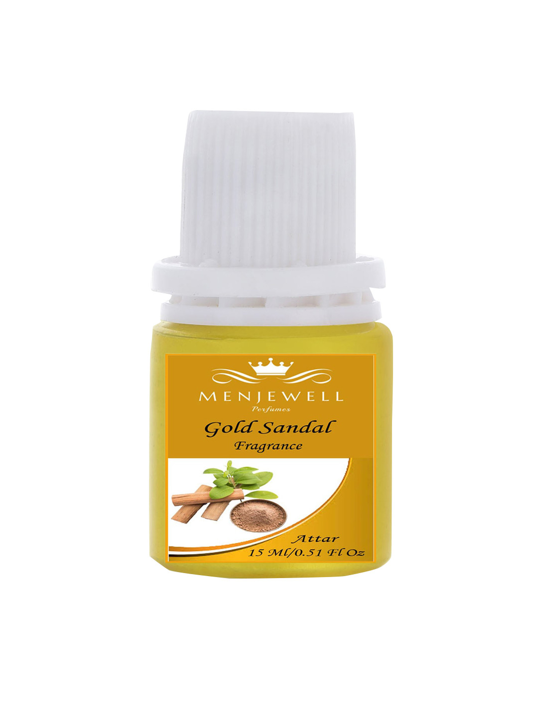 Menjewell Gold Sandal Fragrance Long Lasting Attar 15ml