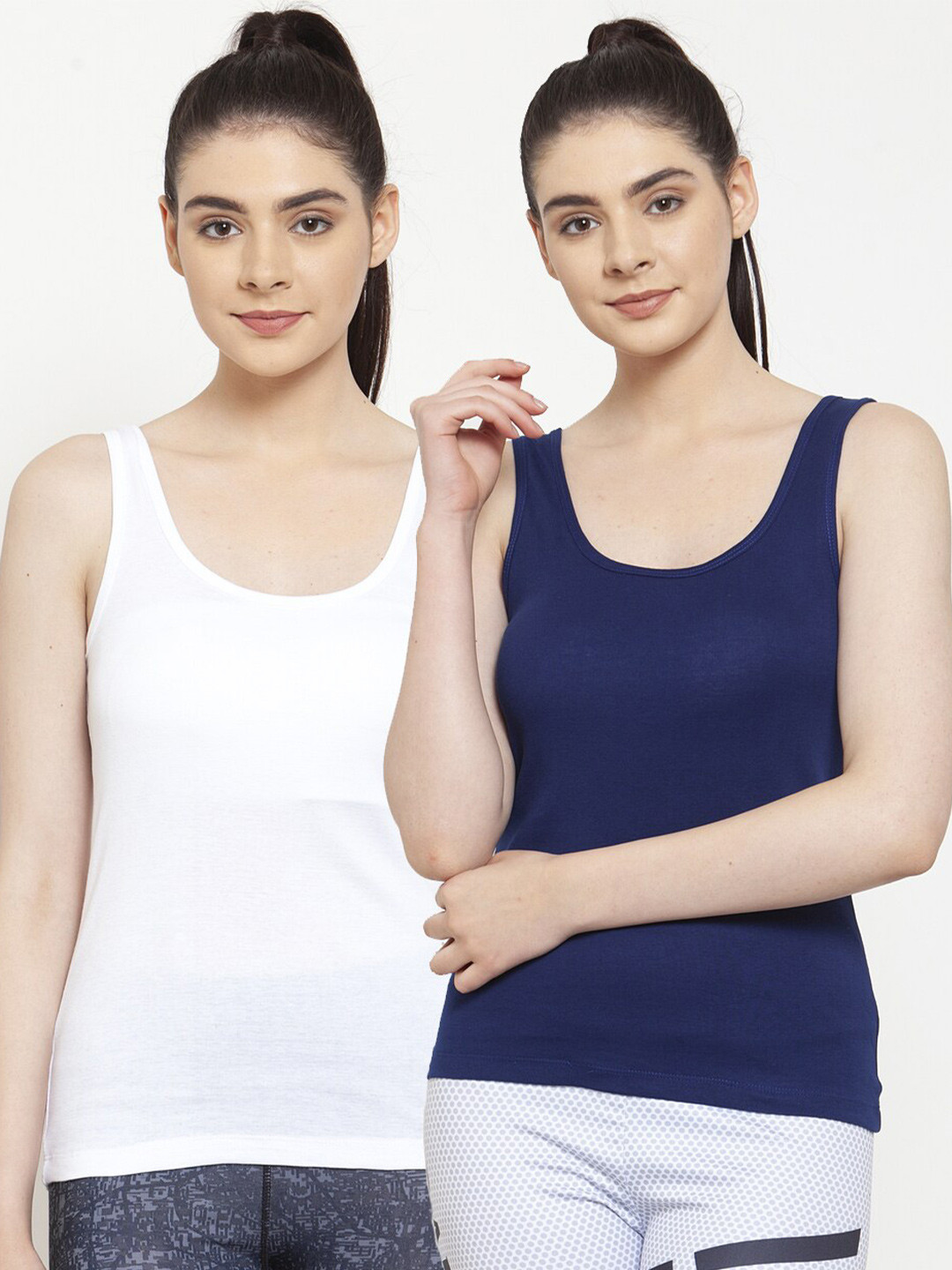 Friskers White Tank Top