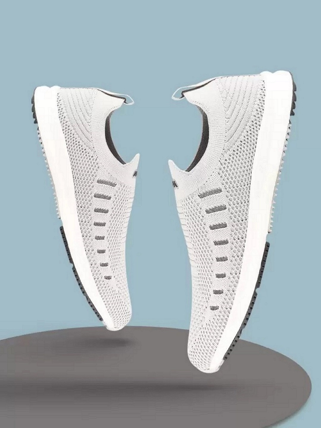 FURO by Red Chief Women Grey Mesh Running Non-Marking Shoes