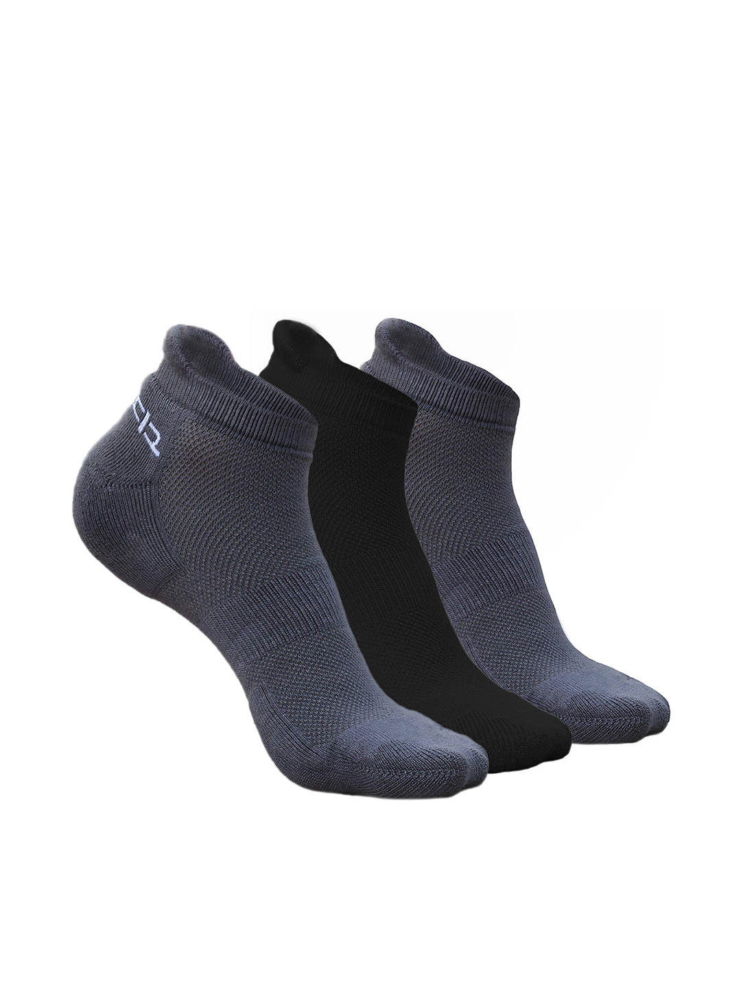 Heelium Men Pack of 3 Bamboo Super Soft & Odour-Free Breathable Ankle-Length Socks