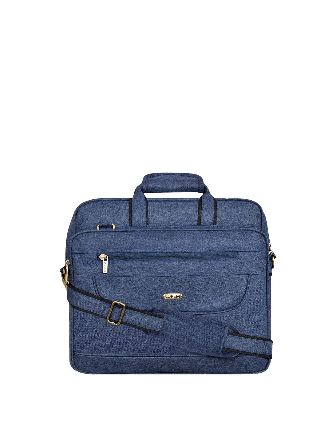 LOREM Unisex Blue Laptop Bag