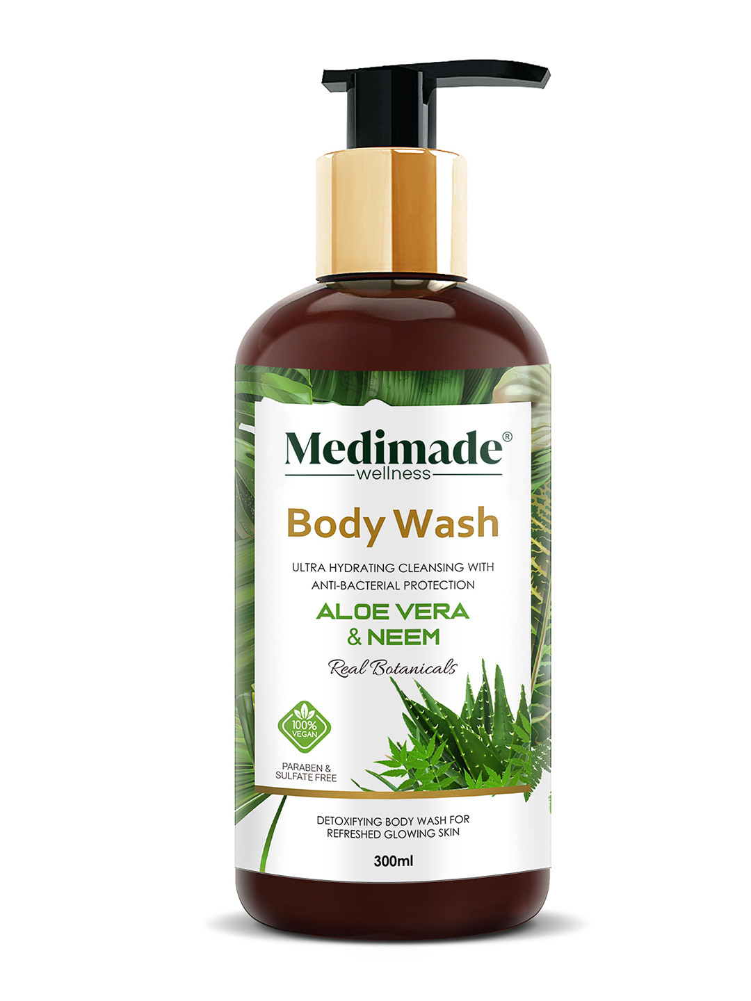 Medimade Aloe Vera and Neem Body Wash - 300 ml