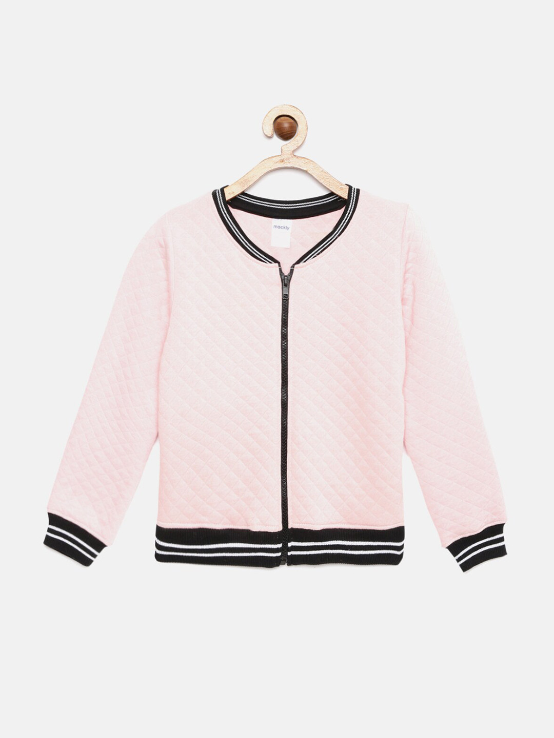 mackly Girls Pink Sweatshirt