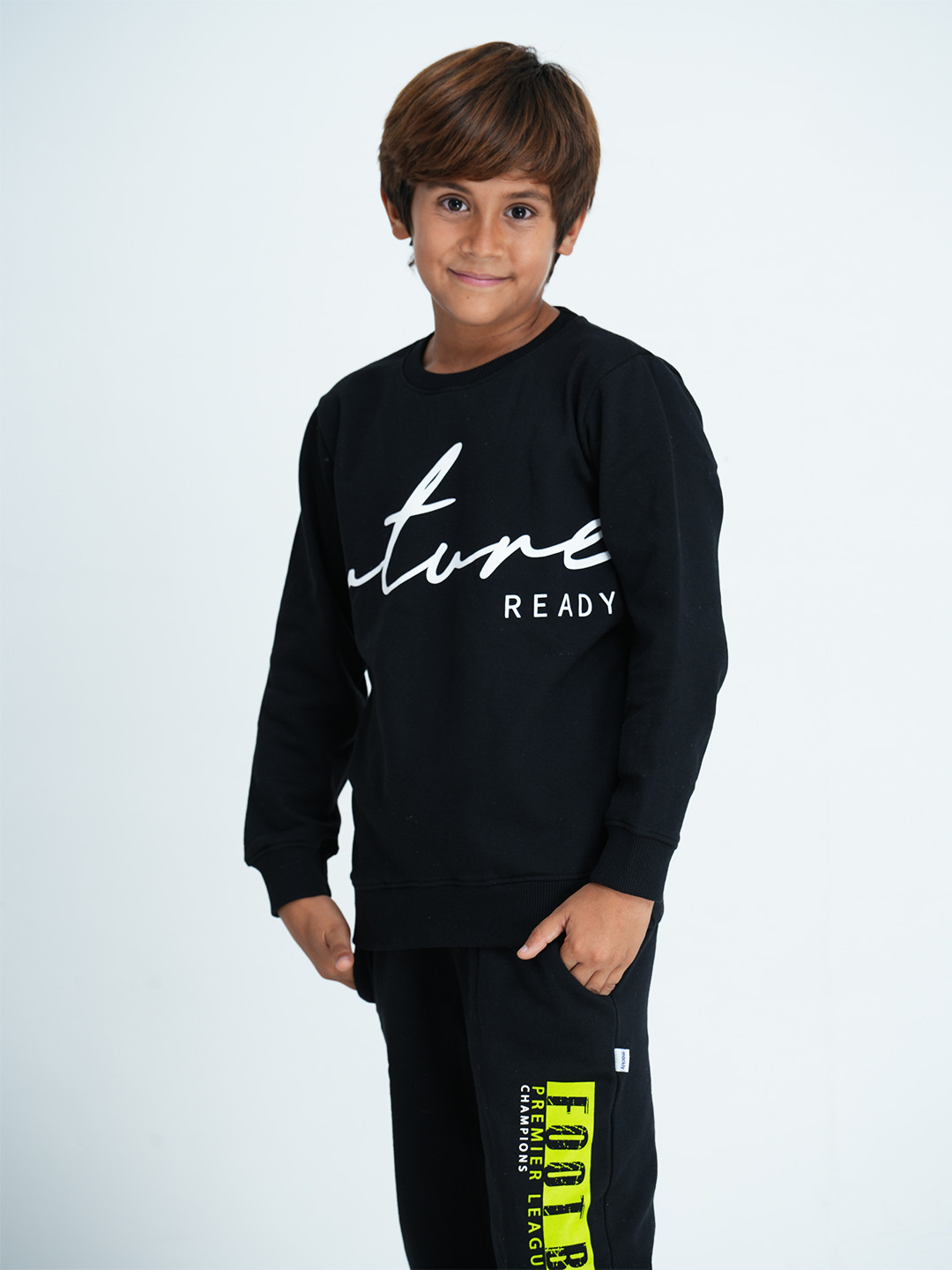 mackly Future Ready Typographic Sweatshirt