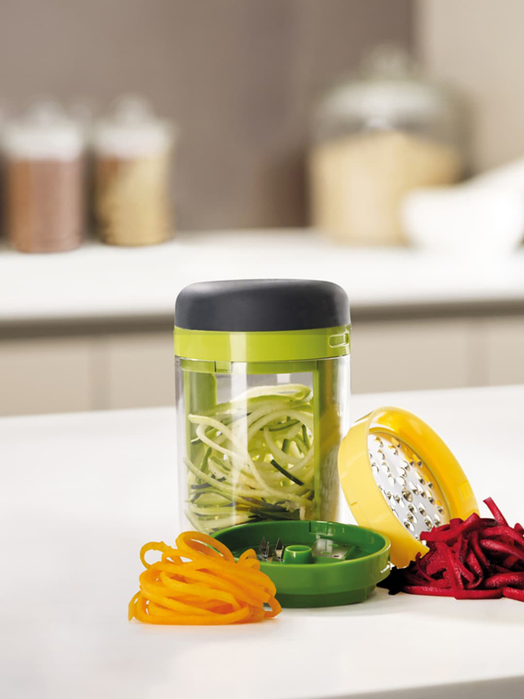Joseph Joseph Green Hand-held Spiro Spiralizer