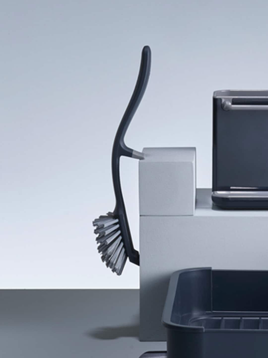 Joseph Joseph Charcoal Grey Solid Dish Brush