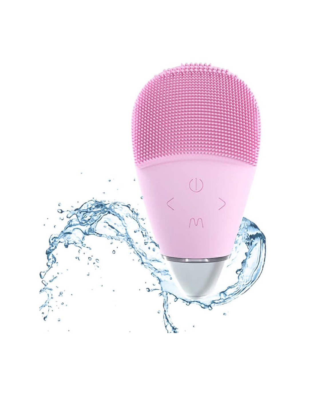 Lifelong Pink LLM342 Rechargeable Facial Cleansing Massager Brush