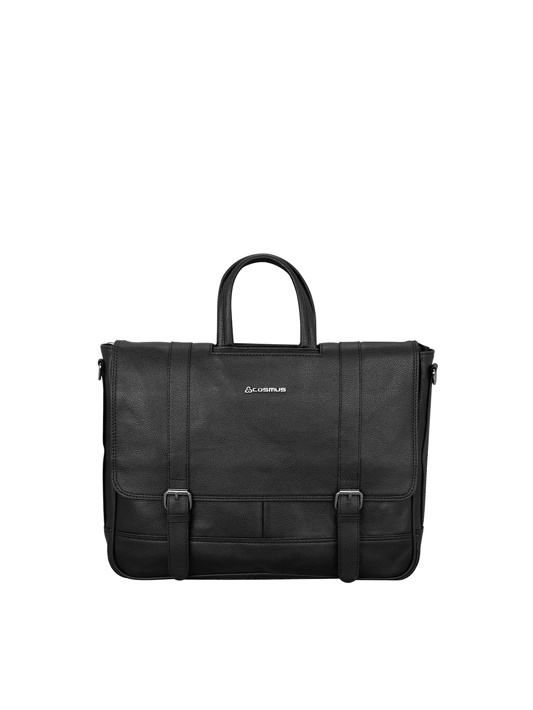 COSMUS Unisex Black Messenger Bag