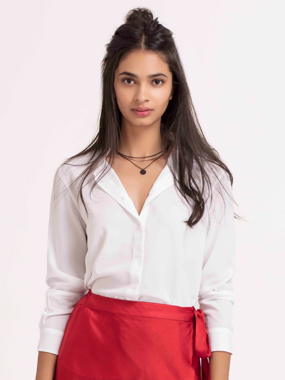 Buy White Shirts for Women by STYLE QUOTIENT Online  Ajiocom