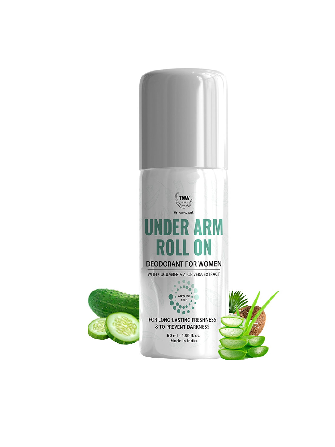 TNW the natural wash Women Long Lasting Odour Protection & Freshness Underarm Roll-On