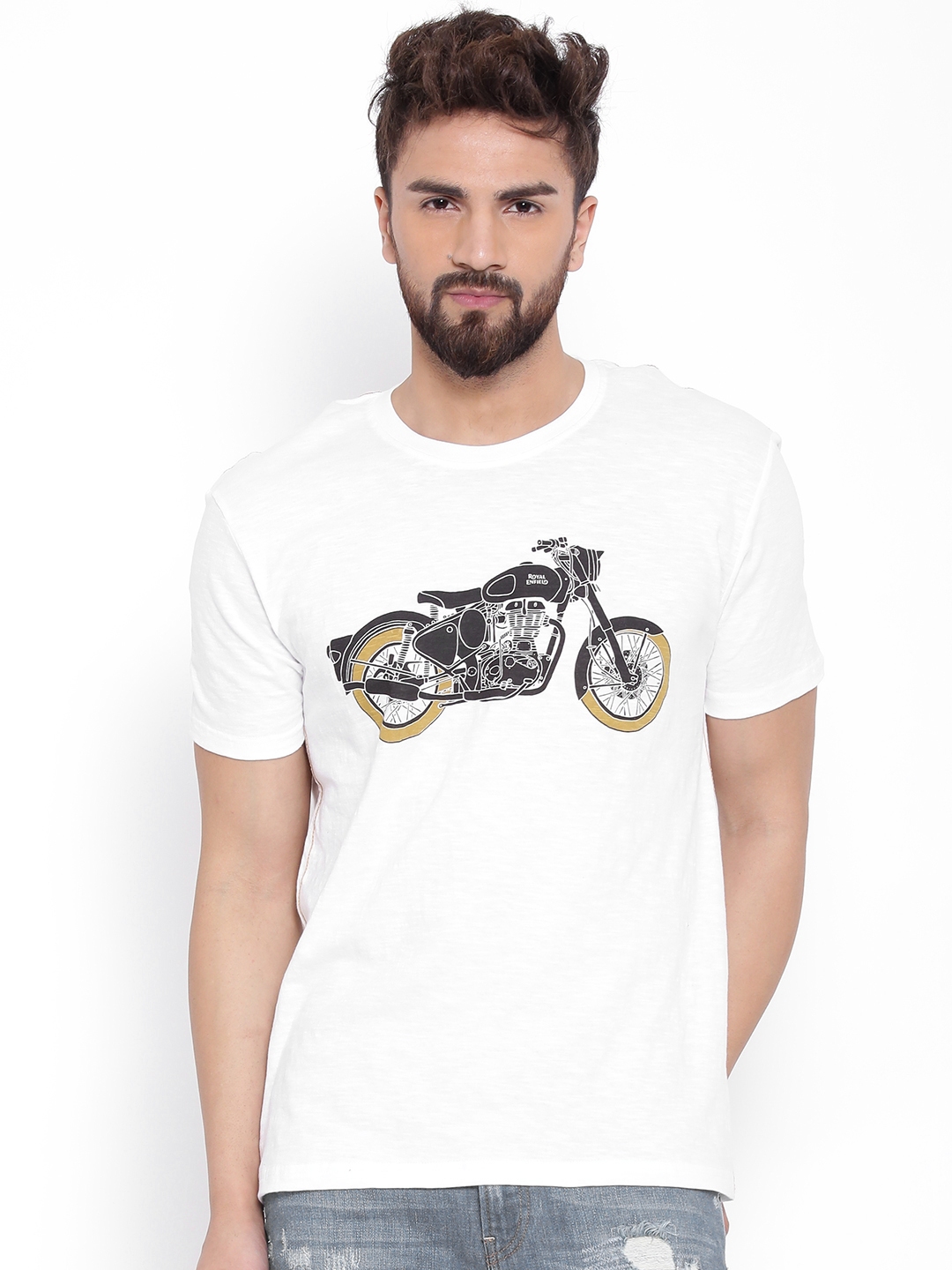 royal enfield t shirts myntra