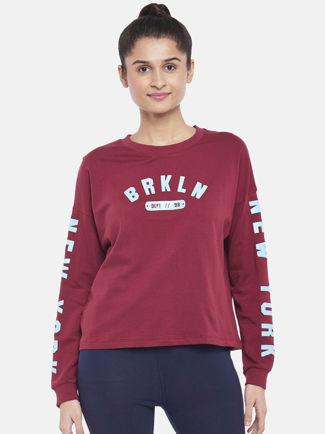 Ajile by Pantaloons Pink Regular Top