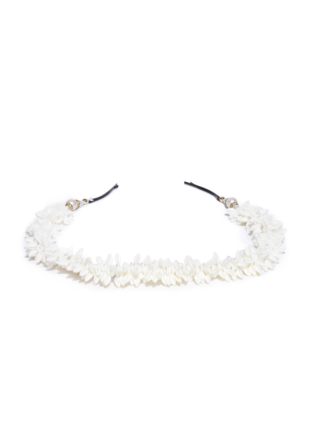 CHANDERKASH Women White Floral Gajra