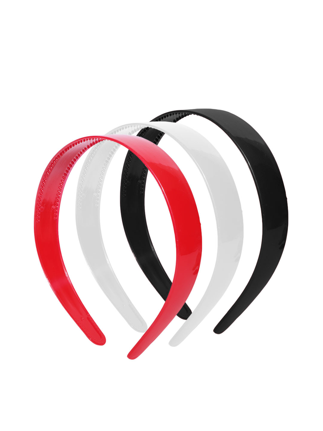 CHANDERKASH Women Set of 3 Solid Wide Hairbands