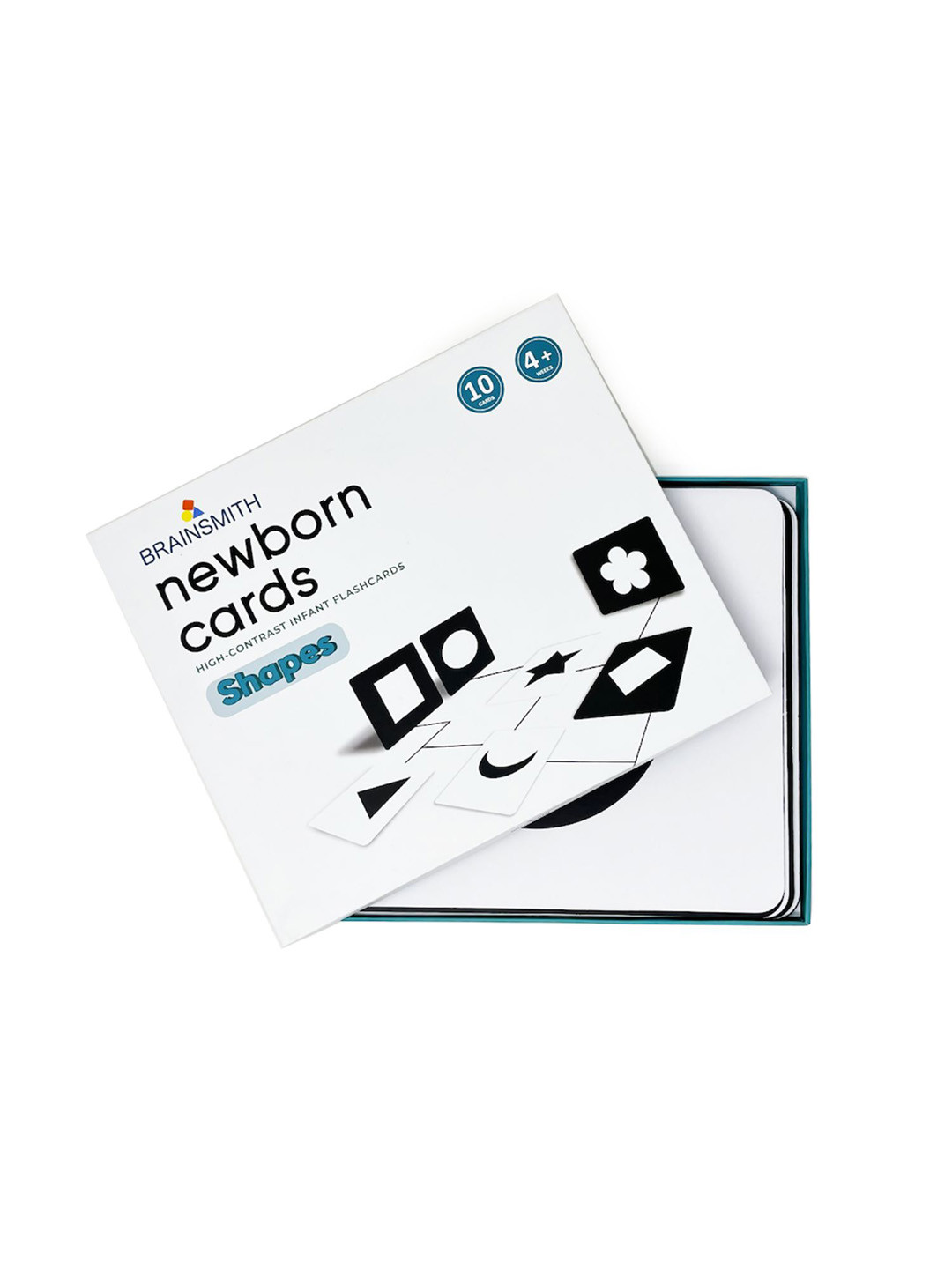 Brainsmith Kids White & Black Shapes Newborn Flashcards