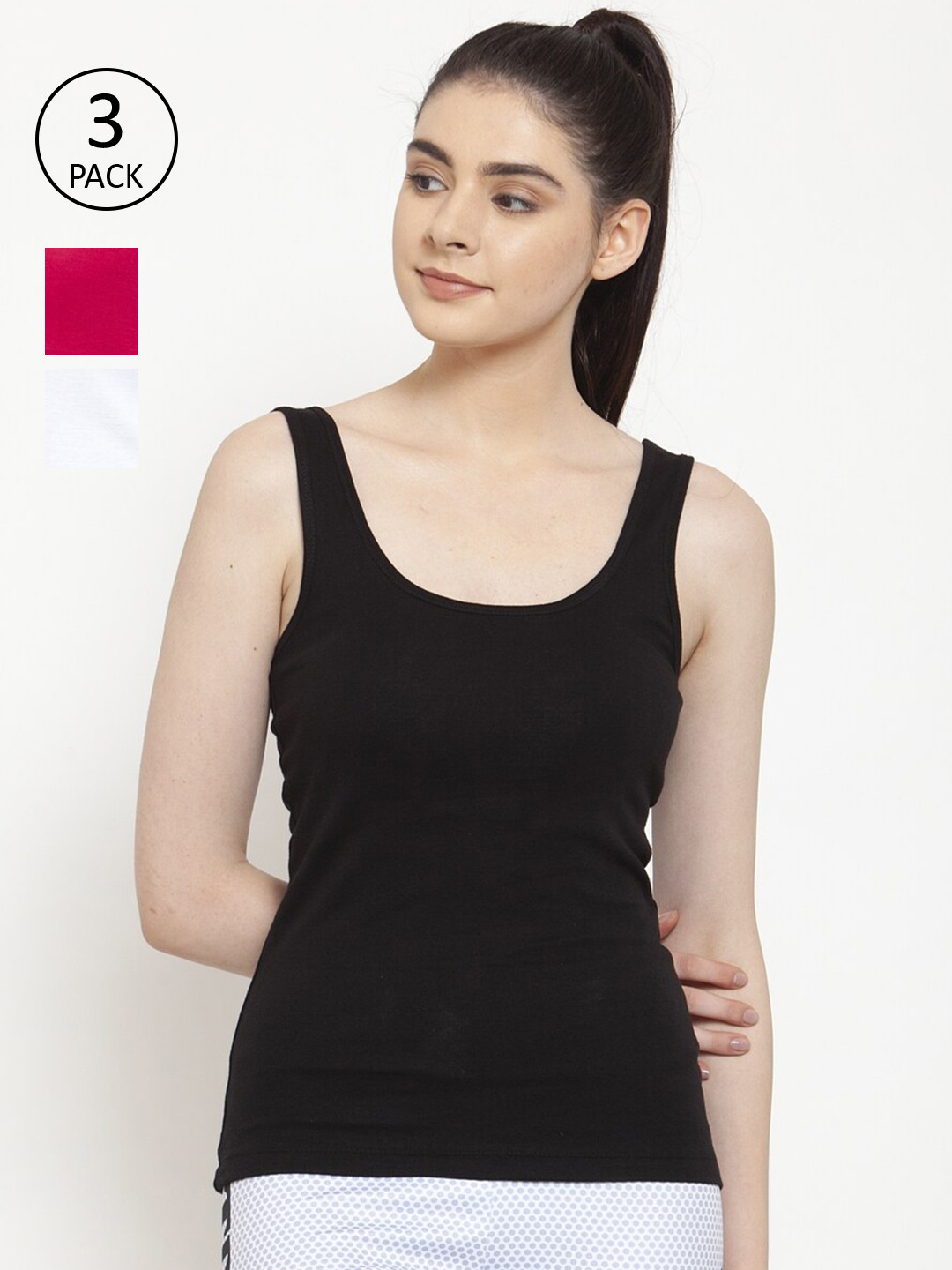Friskers Black Tank Top