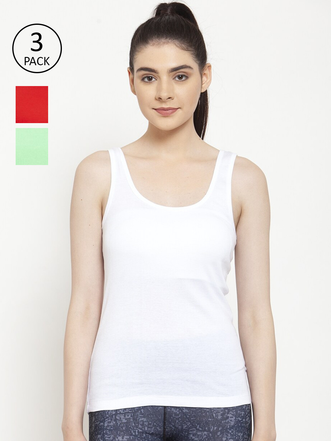 Friskers White Tank Top