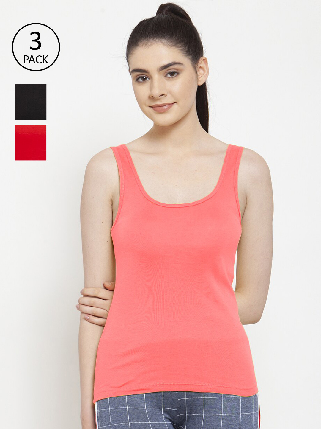 Friskers Black Tank Top