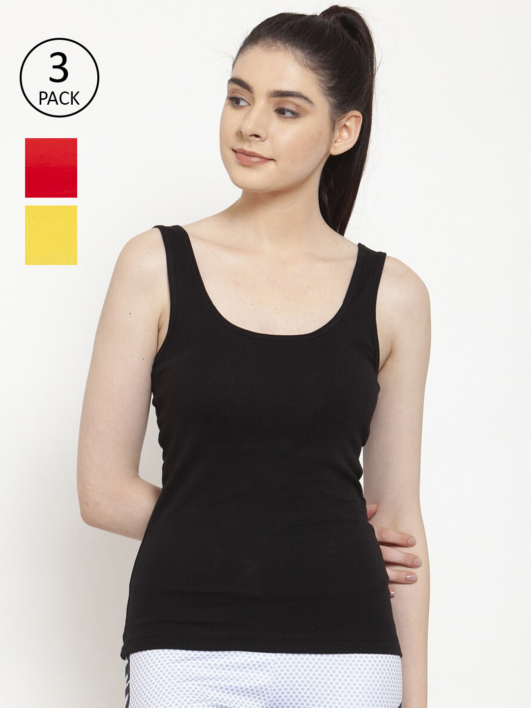 Friskers Black & Red Tank Top