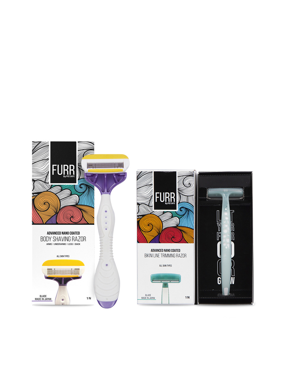 PEESAFE FURR Body & Bikini Line Reusable Razor