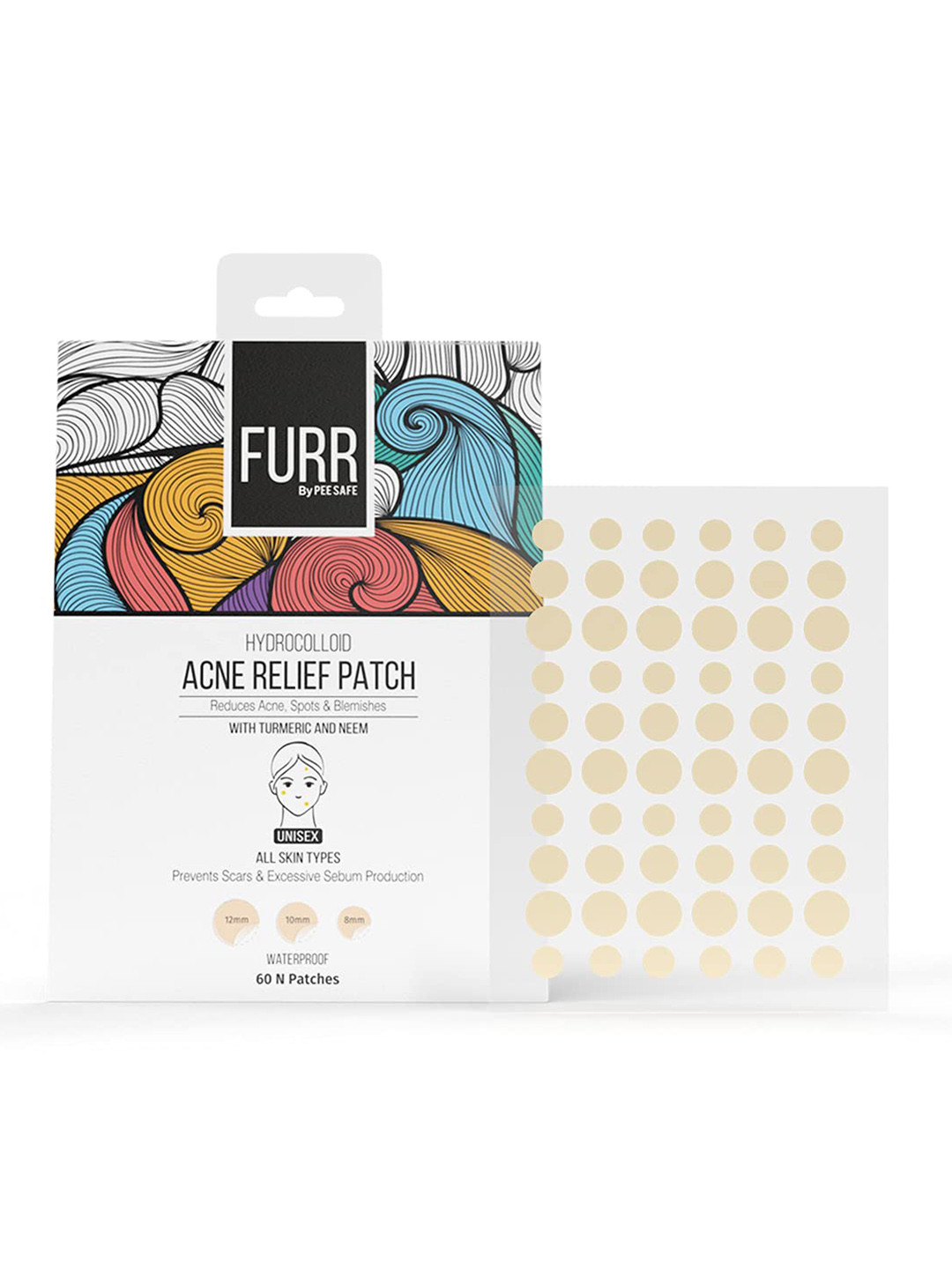 PEESAFE FURR Set of 60 Pimple Patches