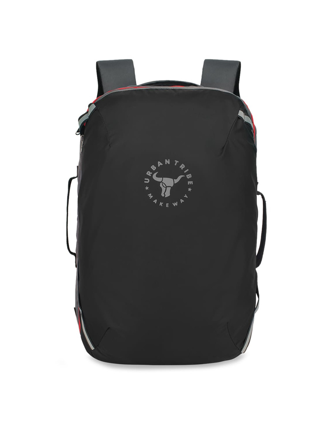 URBAN TRIBE Unisex Black & Grey Amigo Backpack