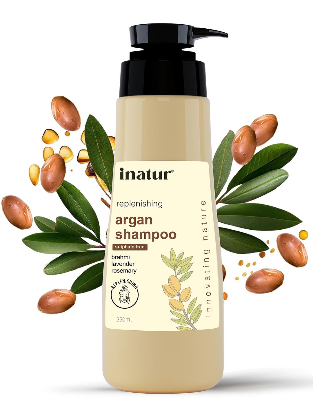 Inatur Argan Oil Shampoo - 350 ml