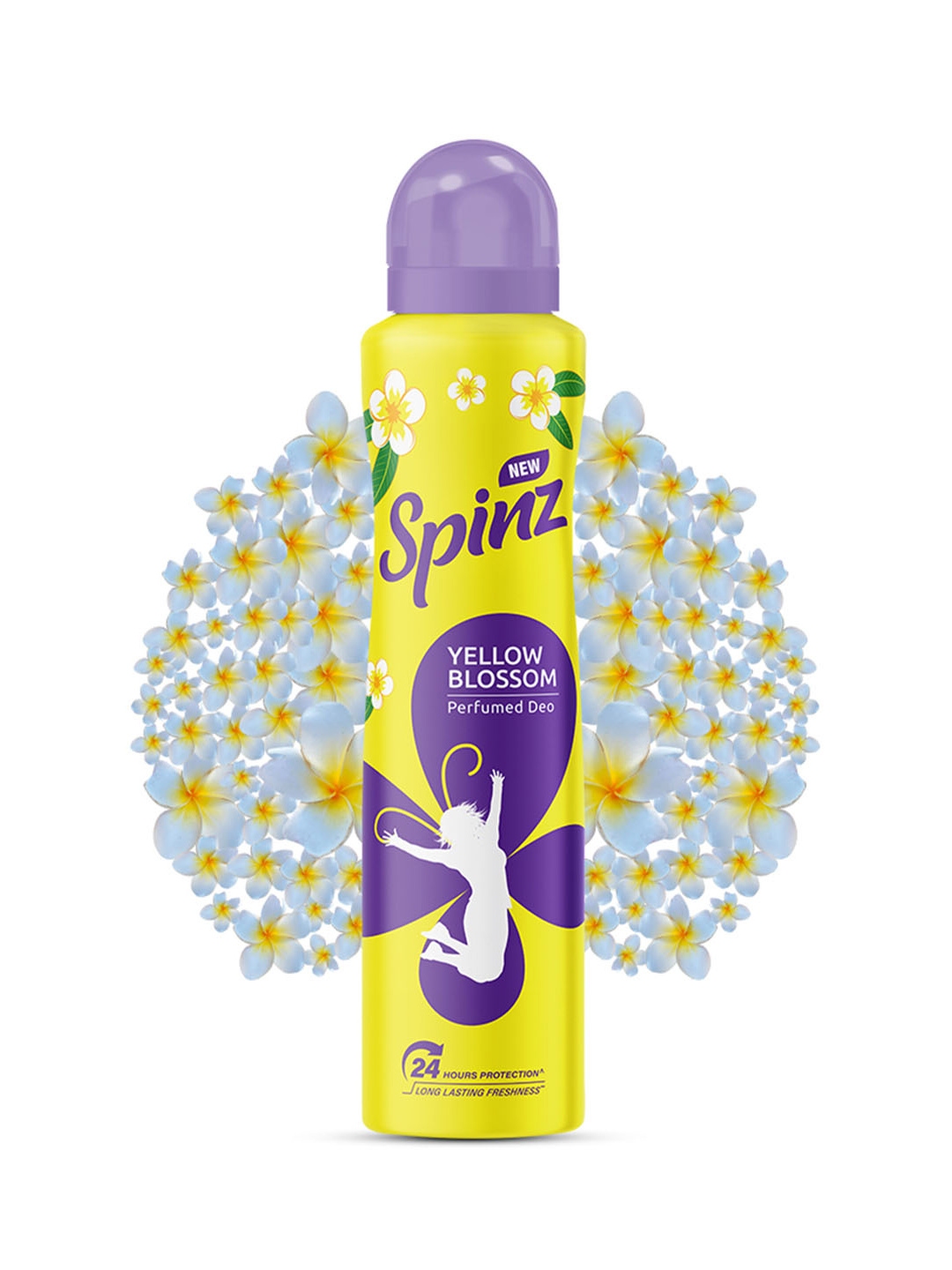 Buy Spinz Women Yellow Blossom Perfumed Deodorant 200 ml Deodorant for Women 16202154 Myntra