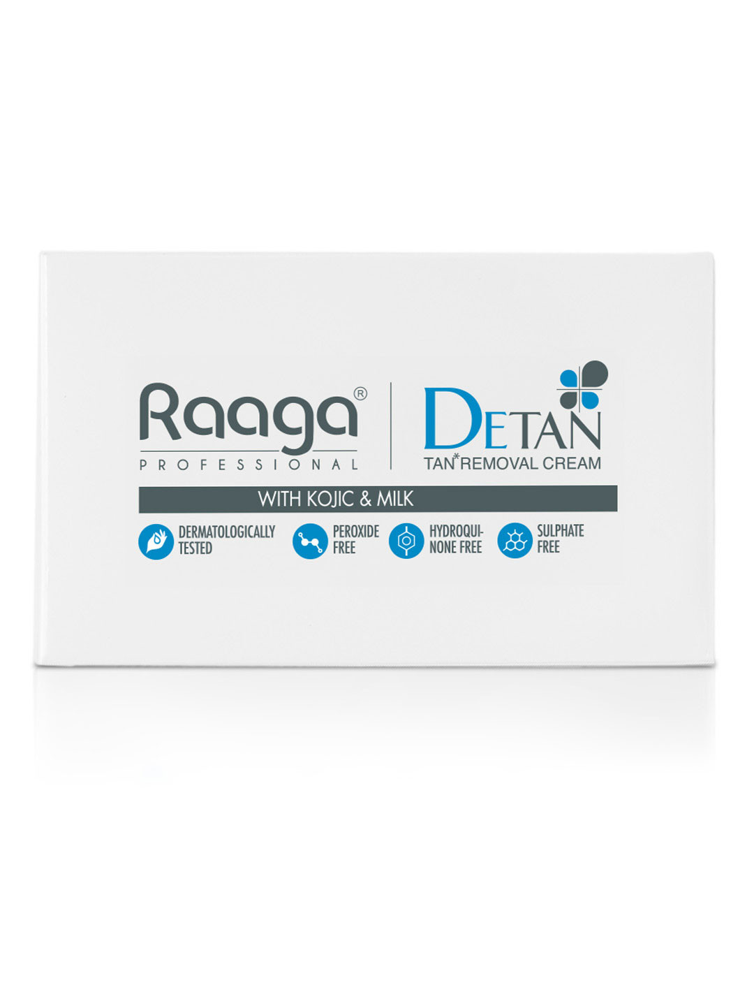 Raaga Professional Pack of 6 DeTan Tan Removal Cream with Honey & Kojic 12g Each