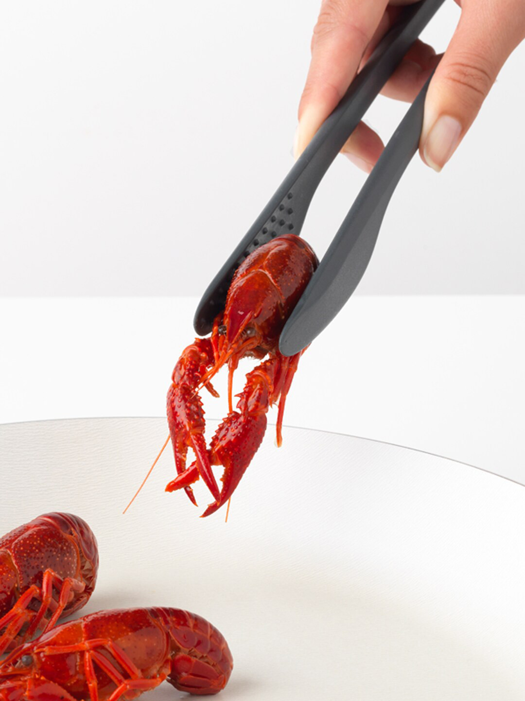 Brabantia Grey Solid Dishwasher Safe Tongs