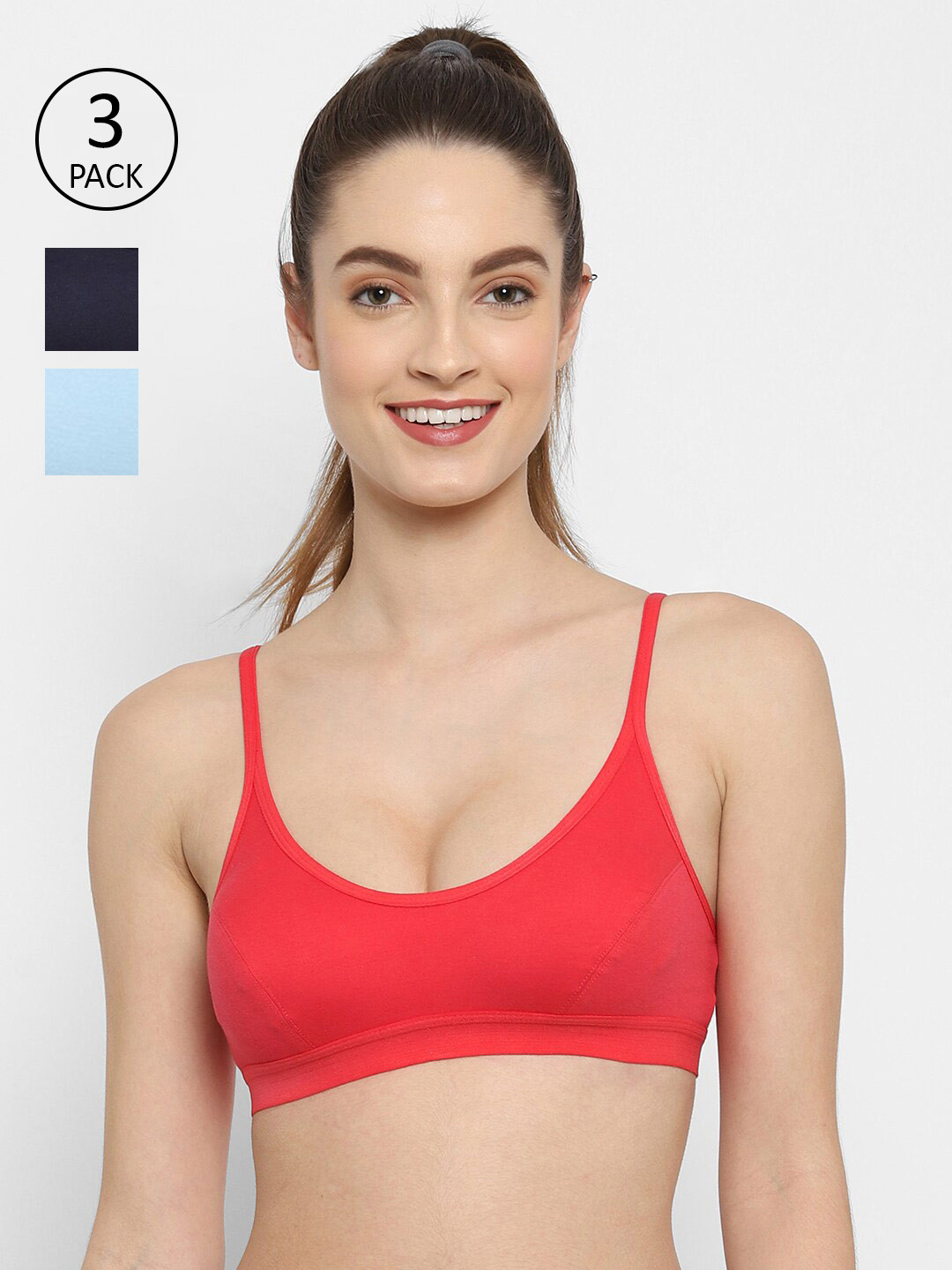 Floret Pack Of 3 Bralette