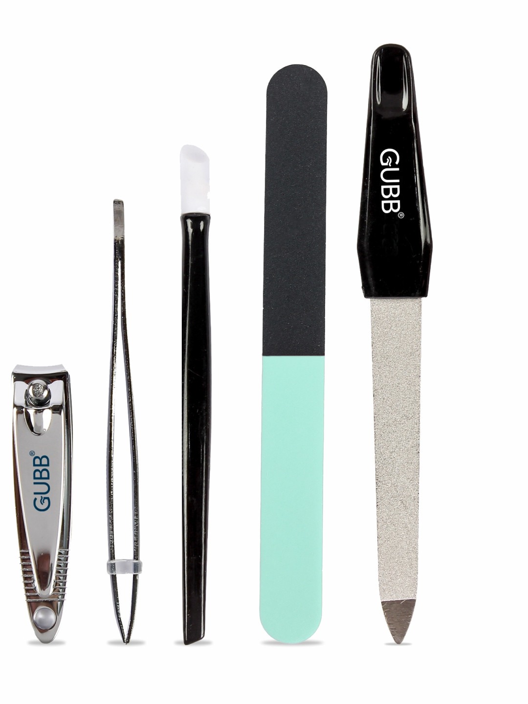 GUBB Multicoloured Set Of 5 Manicure Kit