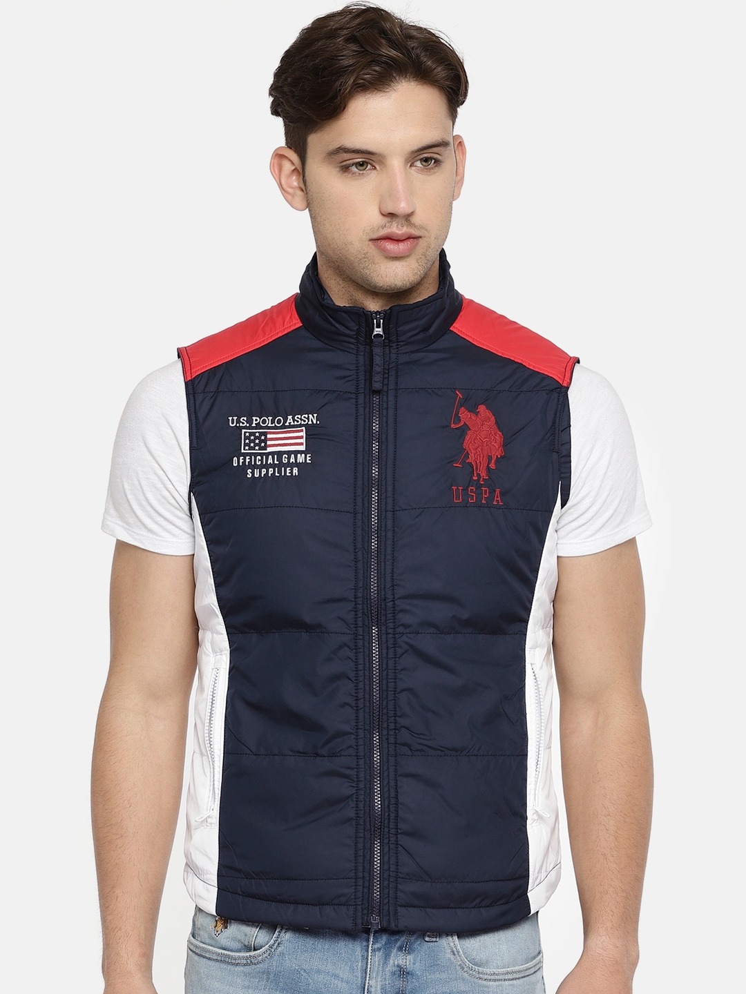 us polo assn jackets myntra