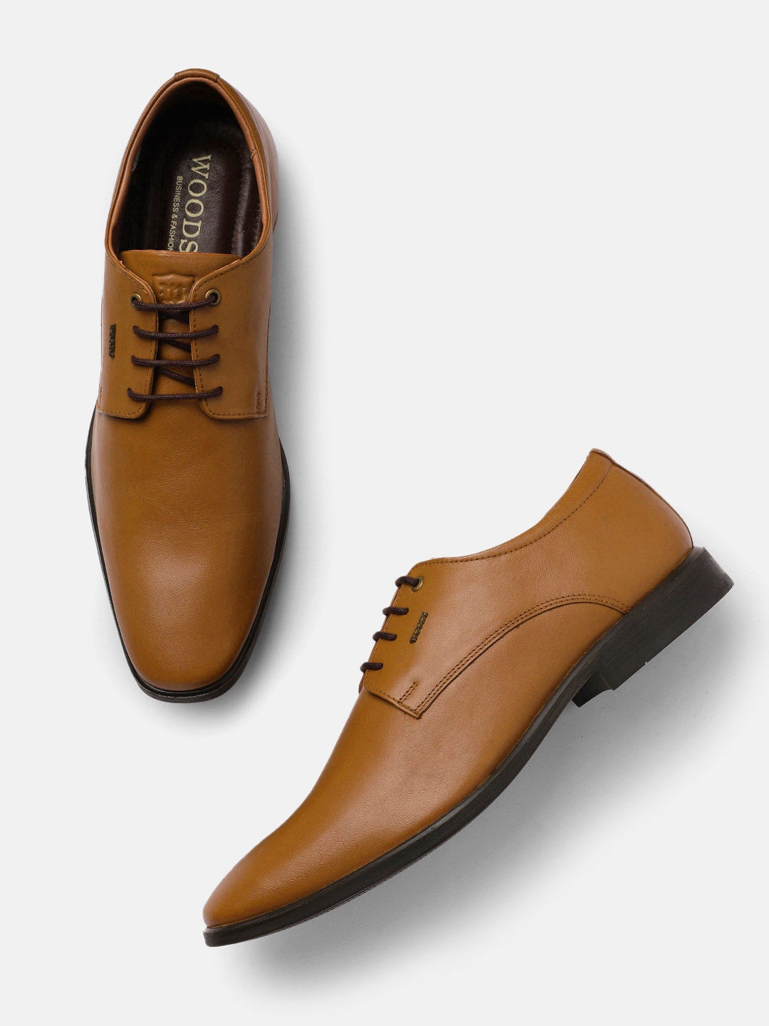 Woods men's leather formal shoes hot sale