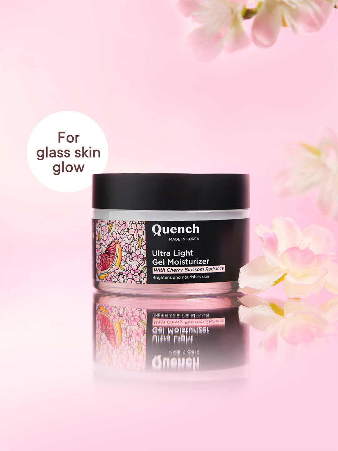 Quench 2% Niacinamide Ultra Light Gel Moisturizer for Intense Brightening - 50ml