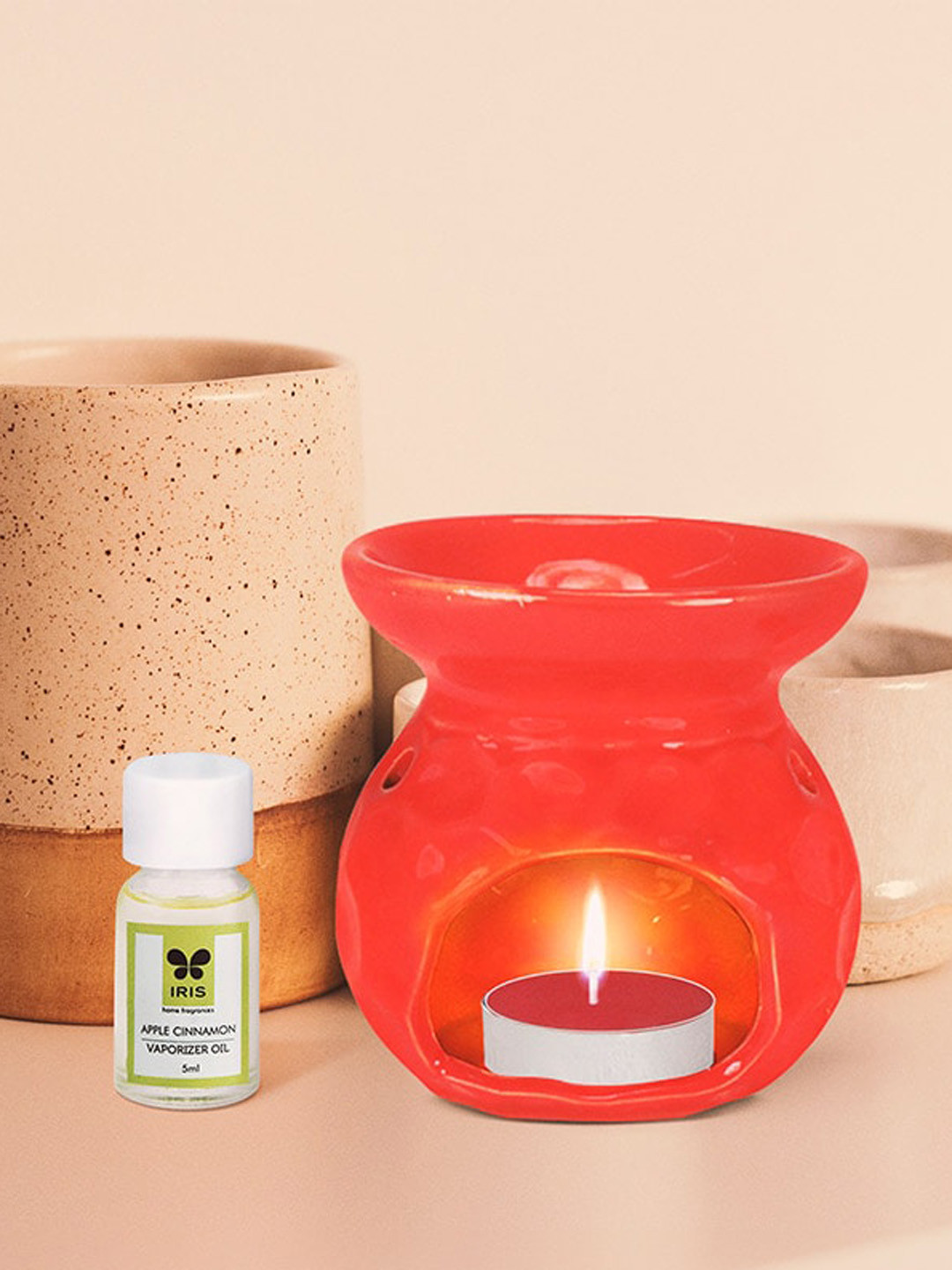 Iris Red Apple-Cinnamon Vaporizer Set