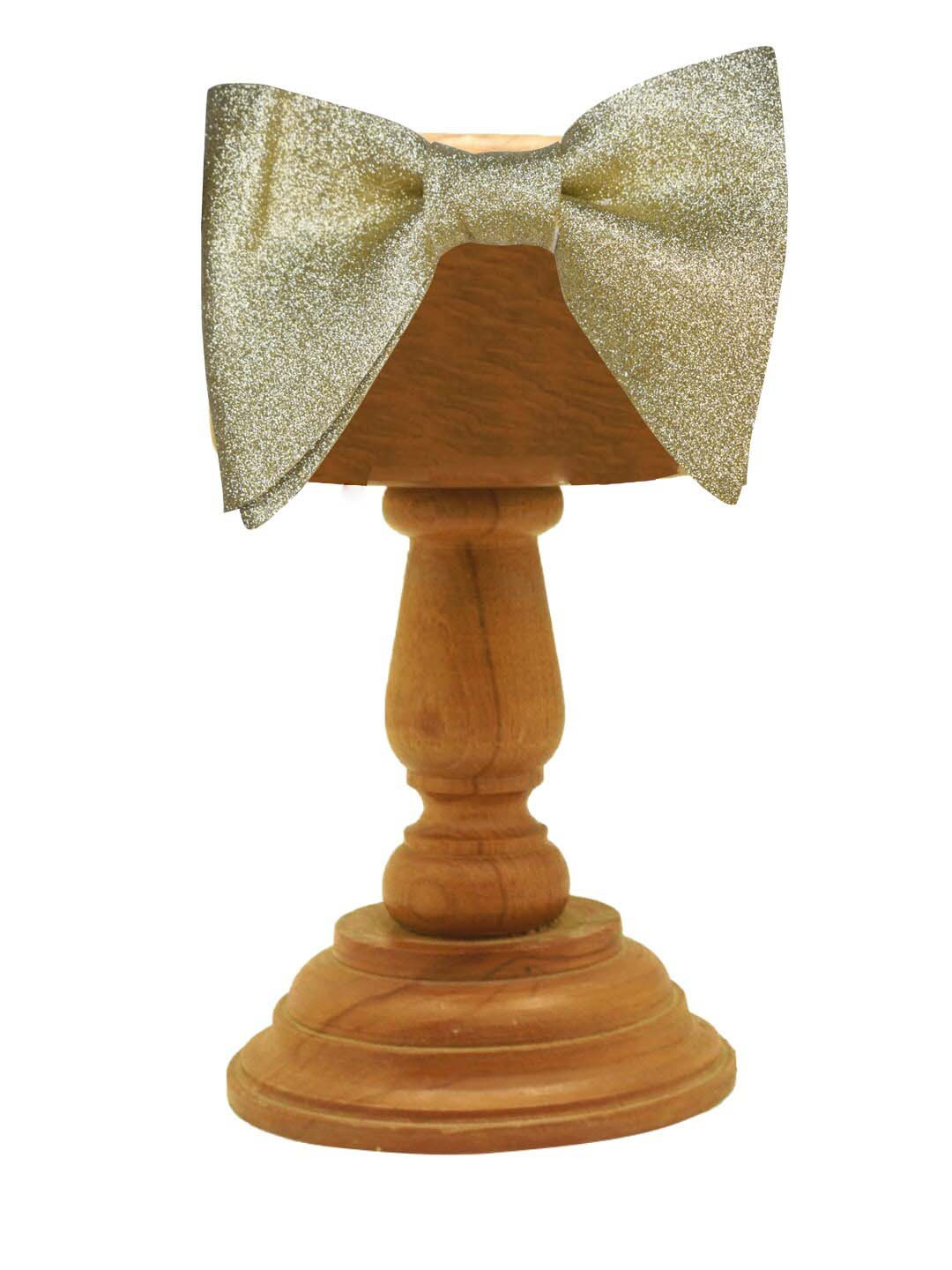 MUTAQINOTI Men Cream-Coloured Bow Tie