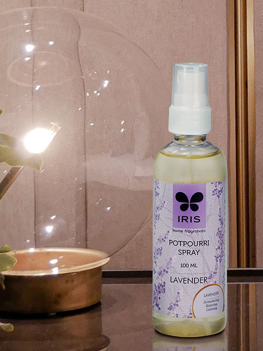 Iris Lavender Potpourri Refresher Oil Spray