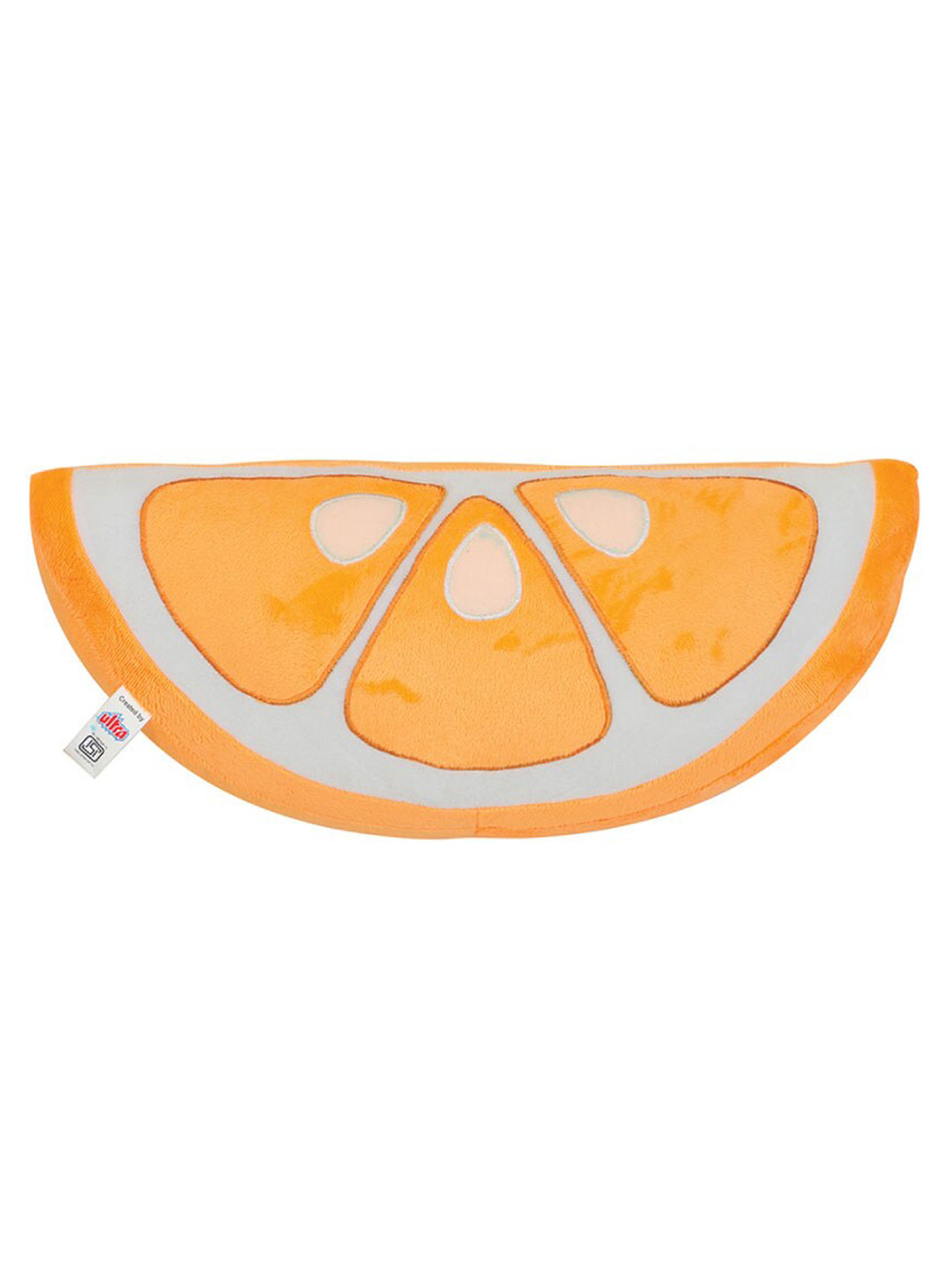 Ultra Kids Plush Half Orange Cushion