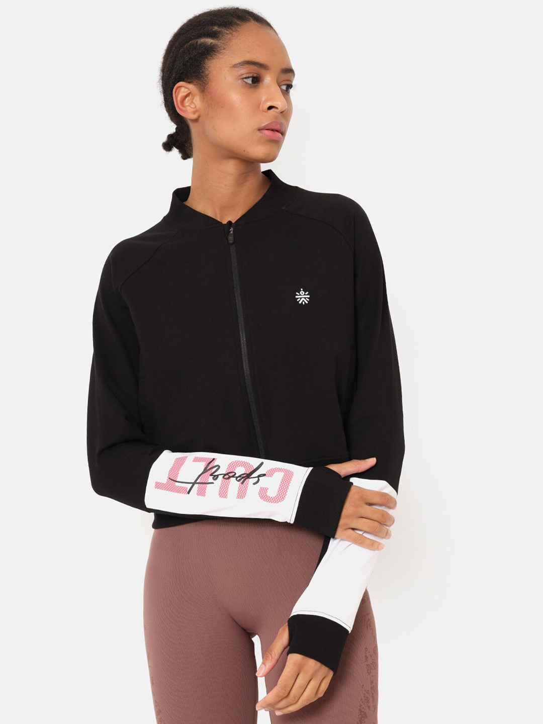 CULT Layeredr Crop Lifestyle Sweatshirt